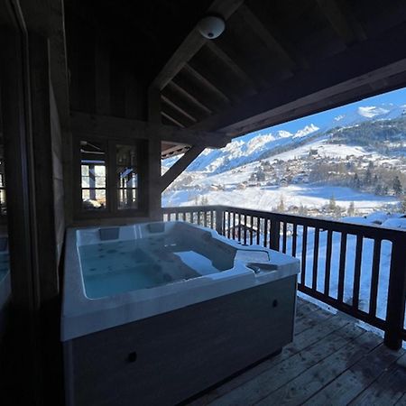 Chalet Pour 8 Avec Cheminee, Proche Des Pistes, Wifi, Garage, Non Fumeur - Fr-1-304-110 La Clusaz Exterior photo